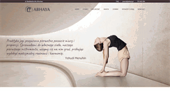 Desktop Screenshot of abhaya.pl